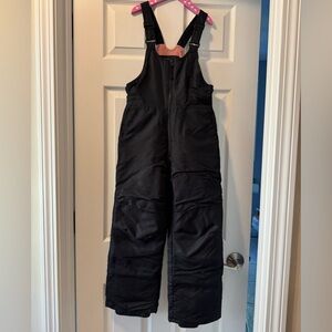 All in Motion Black Overalls with Pink Lining